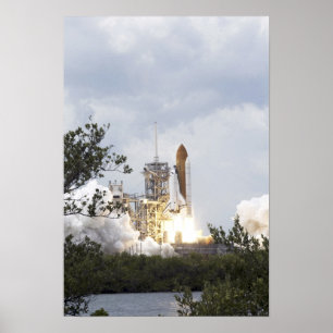 Pôster O vaivém espacial Atlantis tira 6
