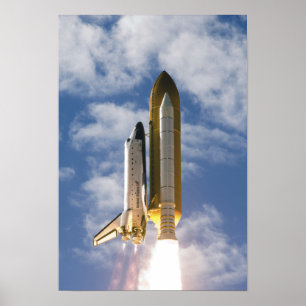 Pôster O vaivém espacial Atlantis tira 9