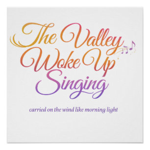 Pôster O Vale Acordou Cantando – Poético Nascer do Sol