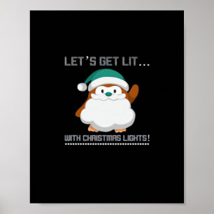 Poster O vamos Se Atira... Com Luzes De Natal! Cl Natal