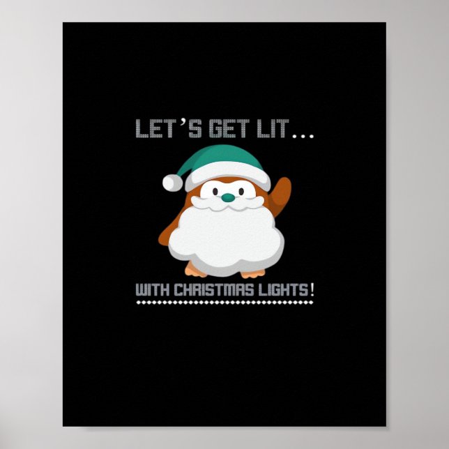 Poster O vamos Se Atira... Com Luzes De Natal! Cl Natal (Frente)
