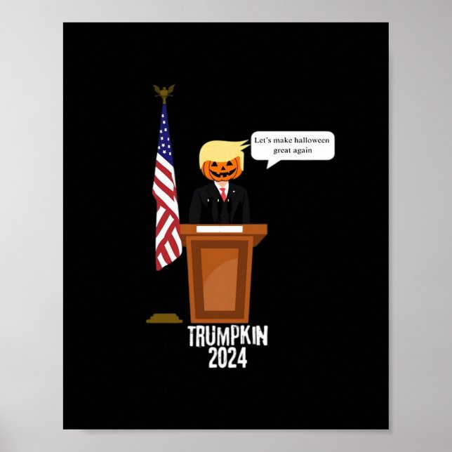 Poster O Vamos Trumpkin Torna O Excelente De Halloween Cl (Frente)
