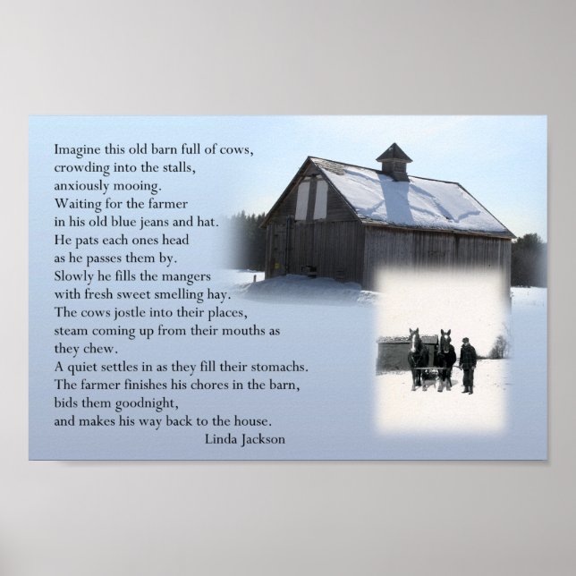 Poster O velho agricultor (Frente)