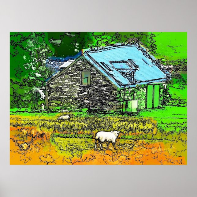 PÔSTER O VELHO BARN (Frente)