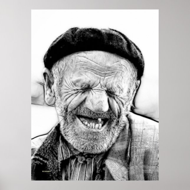 PÔSTER O VELHO HOMEM (Frente)