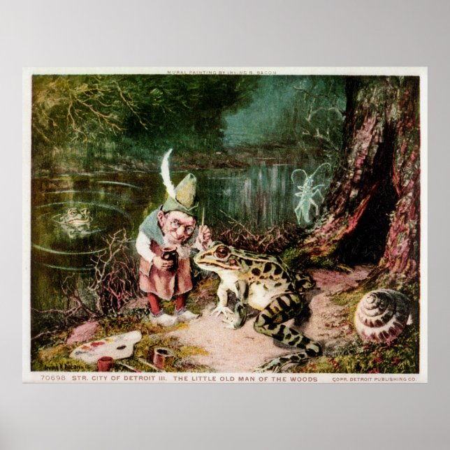 Pôster O Velho Homem das Florestas (Frente)