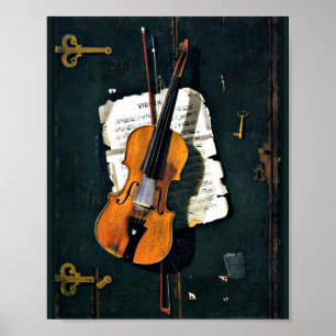 Poster O Velho Violino - John Peto