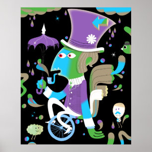 Pôster O Velocipede Moderno