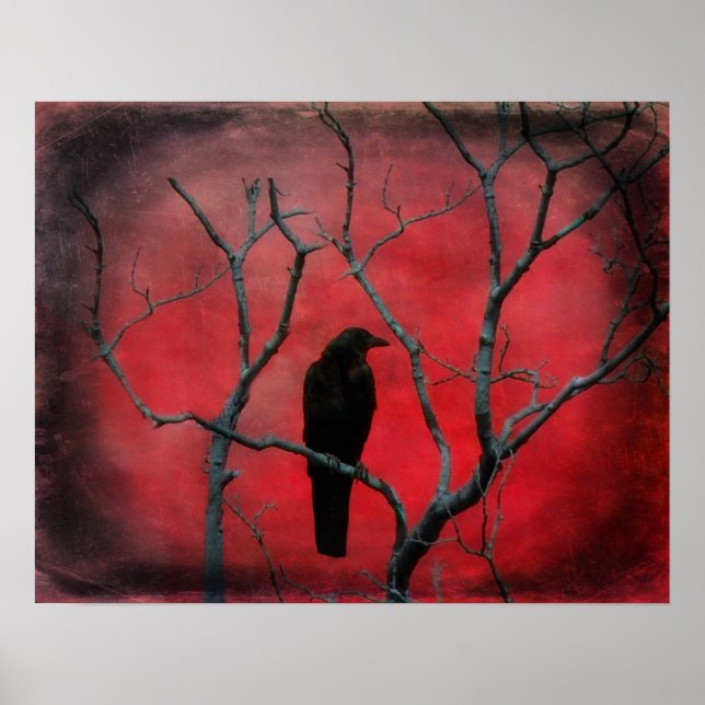 Pôster O Vermelho Mais Profundo (Frente)