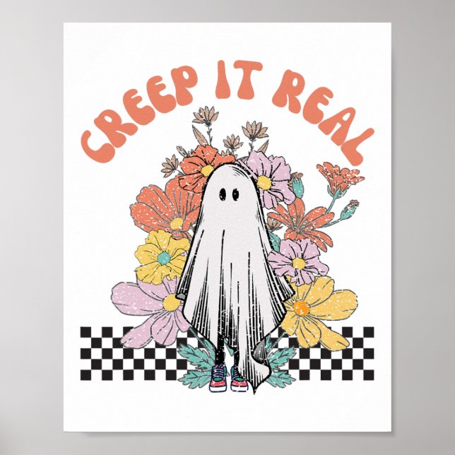 Poster O Vestígio Do Fato De Halloween É Real (Frente)
