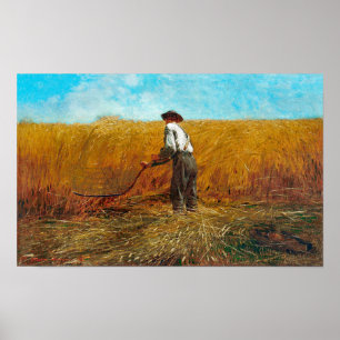 Poster O Veterano num Novo Campo   Winslow Homer  