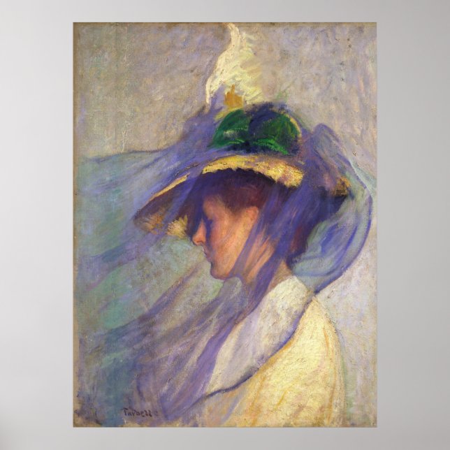 Pôster O Véu Azul (Frente)