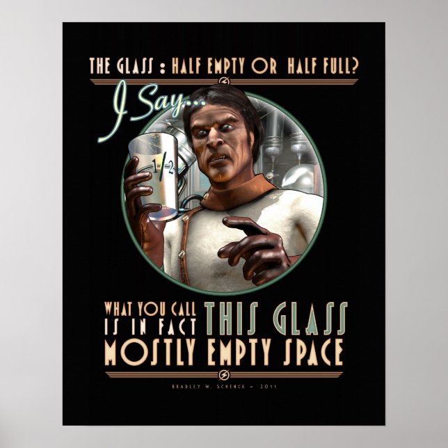 Pôster O Vidro: Sobretudo Espaço Vazio (16x20") (Frente)