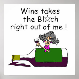 Poster O Vinho Me Derrete