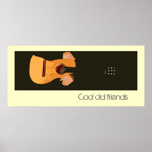 Poster O violão (Frente)