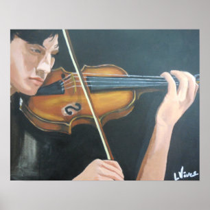 Poster O Violinista (Pintura)
