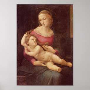 Pôster O Virgin (Bridgewater Madonna) por Raphael