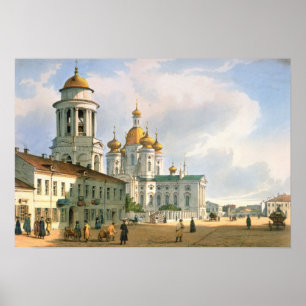 Poster O Virgin da igreja de Vladimir