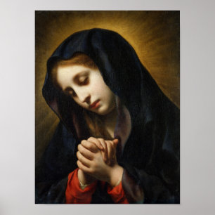 Poster O Virgin do aviso, c.1653-55