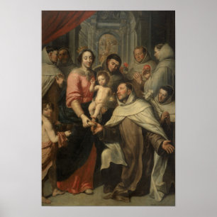 Pôster O Virgin do Carmelites