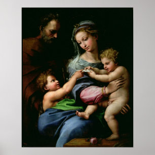 Poster O Virgin do rosa, c.1518