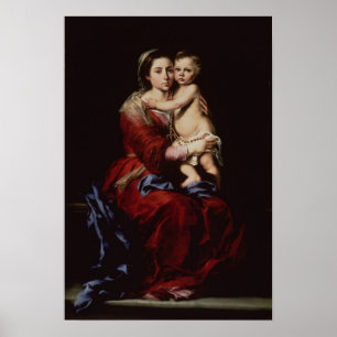Poster O Virgin do rosário, c.1650