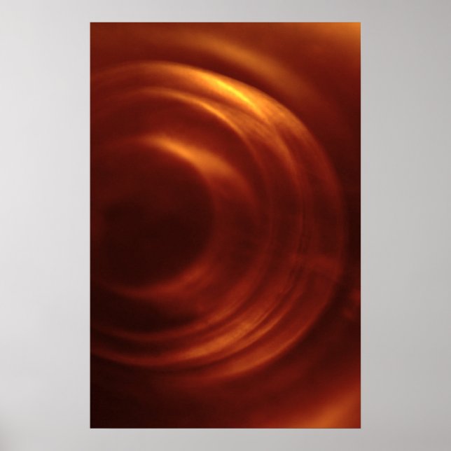 Poster O Vortex Laranja do Viajante do Tempo (Frente)