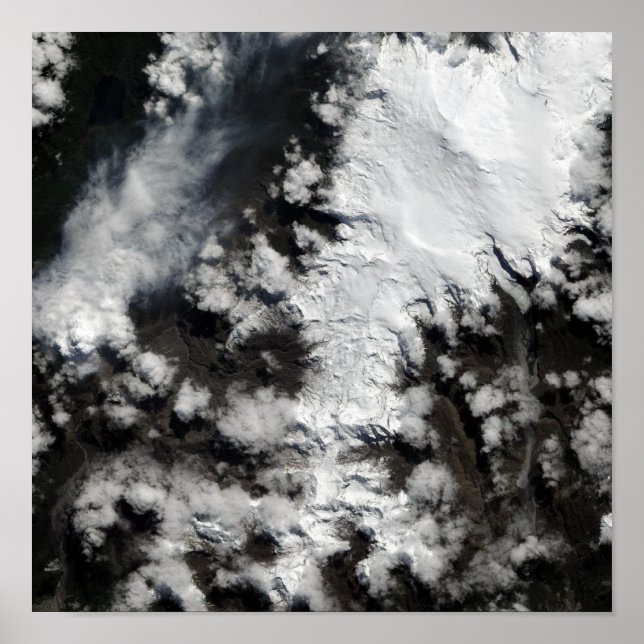 Pôster O vulcão Chaiten no Chile (Frente)