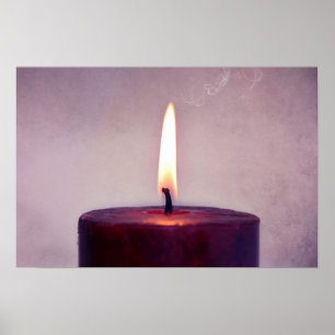 Pôster o ~We é não mais do que as velas que queimam-se