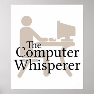 Pôster O Whisperer do computador