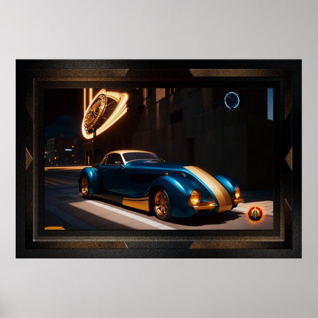 Poster O Zephyr Centorus I950 Sports Coupe (Frente)