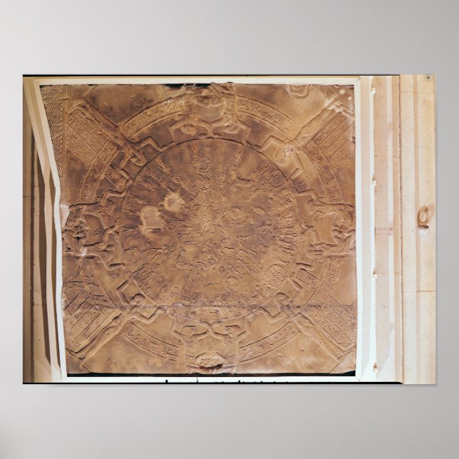 Pôster O Zodíaco de Dendarah (Frente)