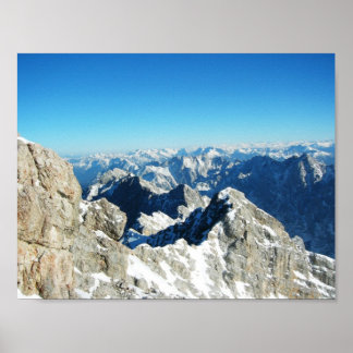 Poster O Zugspitze, Alemanha