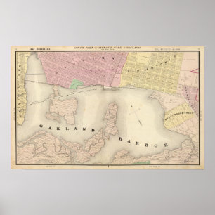 Pôster Oakland, vizinhança 6