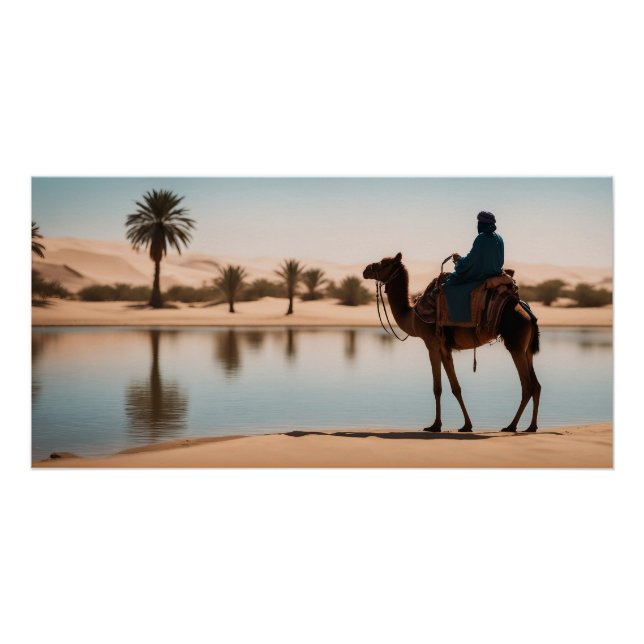 Pôster Oásis no deserto (Frente)