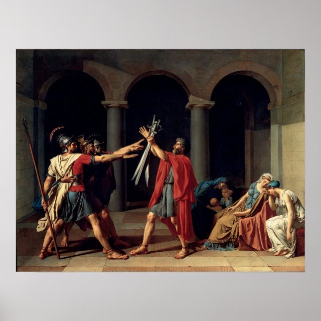 Pôster Oath of the Horatii (Frente)