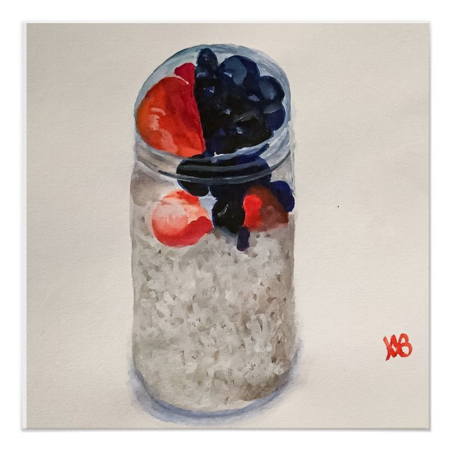 Pôster Oats Overnight (Frente)