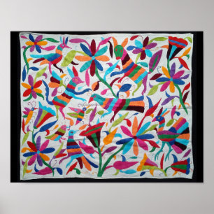 Poster Oaxaca Mexico Mexican Mayan Hispanic Ethnic Boho