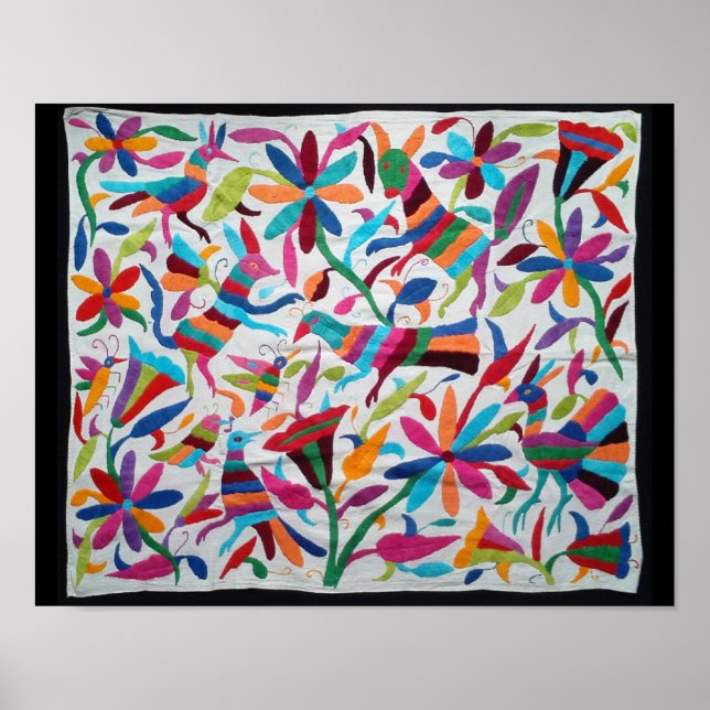 Poster Oaxaca Mexico Mexican Mayan Hispanic Ethnic Boho (Frente)