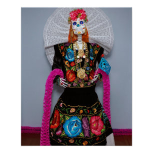 Pôster Oaxacan Calavera Catrina