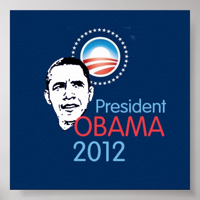 Poster Obama 2012 (Frente)