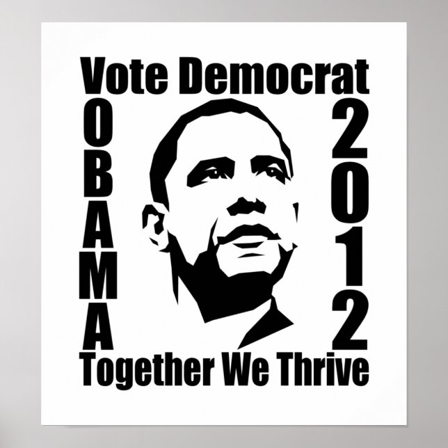POSTER OBAMA 2012 (Frente)