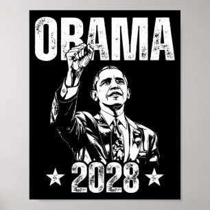 Poster Obama 2028 Vamos Consertar Isso Obama 48º Presiden