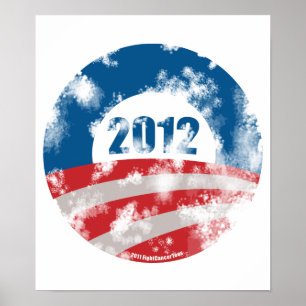 Poster Obama afligiu o símbolo