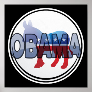 Poster Obama Democrat Design