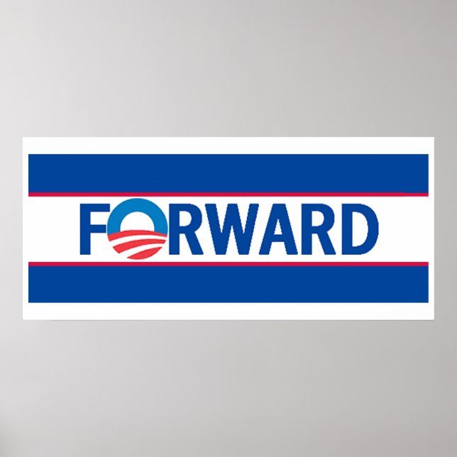 Poster Obama FORWARD (Frente)