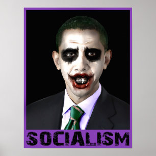 Pôster Obama Joker