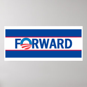 Poster Obama PARA A FRENTE