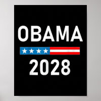 Obama Para O Presidente Patriótico 2028 Prote Polí