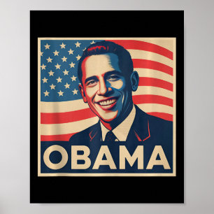 Poster Obama Para Presidente 2028 Obama 48º Presidente Do